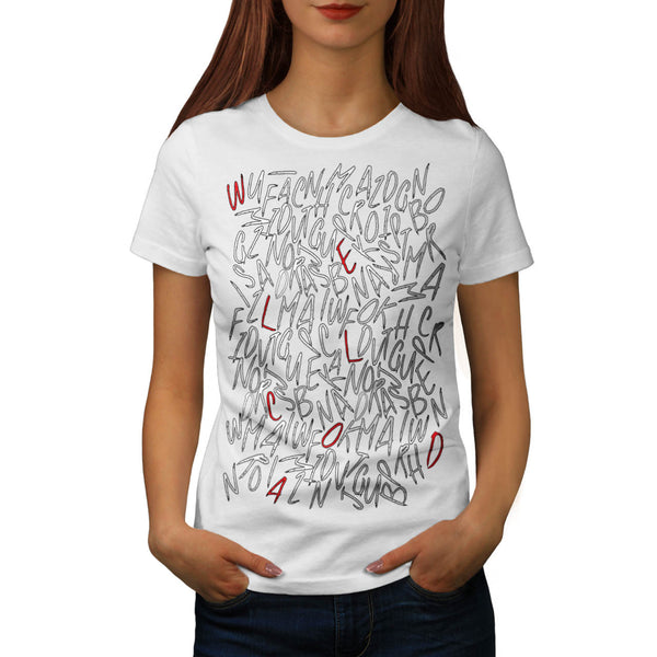 ABC Alphabet Mass Womens T-Shirt