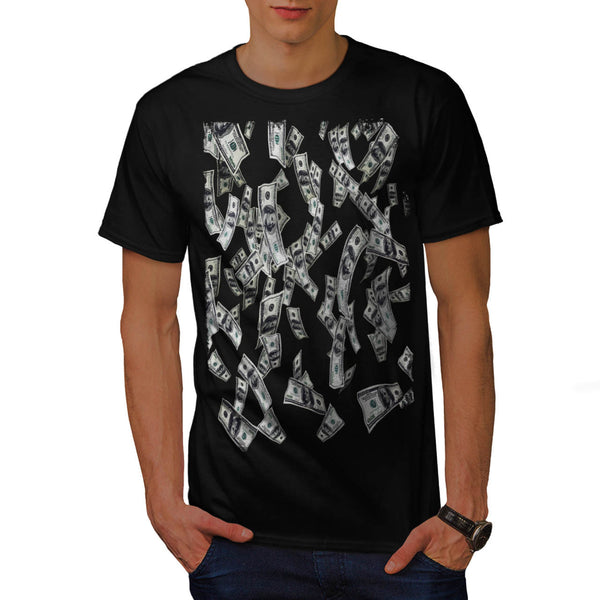 Money Rule The World Mens T-Shirt