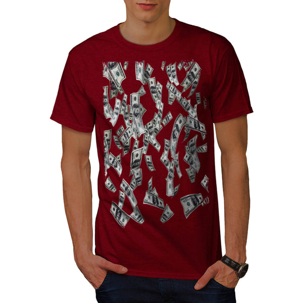 Money Rule The World Mens T-Shirt