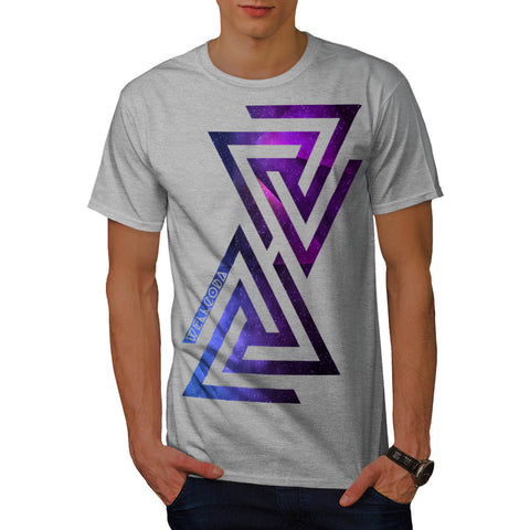 Triangle Universe Mens T-Shirt