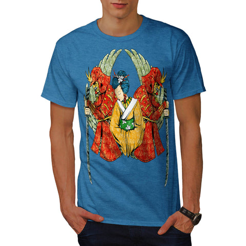 Japanese Lady Charm Mens T-Shirt