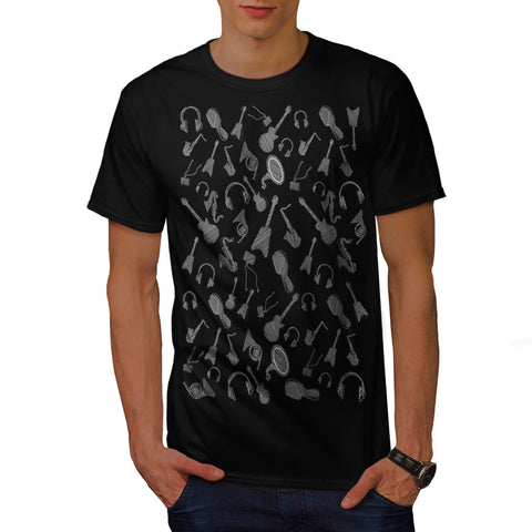 Guitar Music Passion Mens T-Shirt