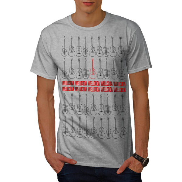 Guitar Collection Mens T-Shirt