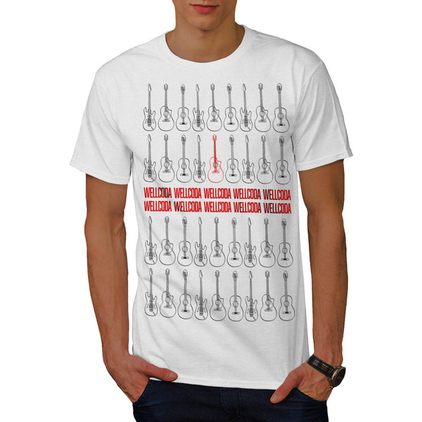 Guitar Collection Mens T-Shirt