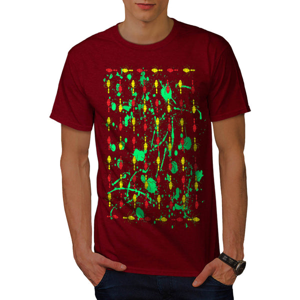 Multiple Ant Print Mens T-Shirt