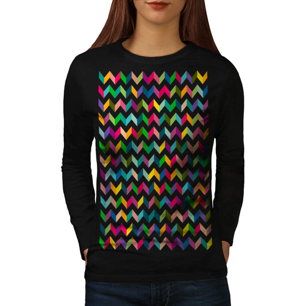 Texture Color Beauty Womens Long Sleeve T-Shirt