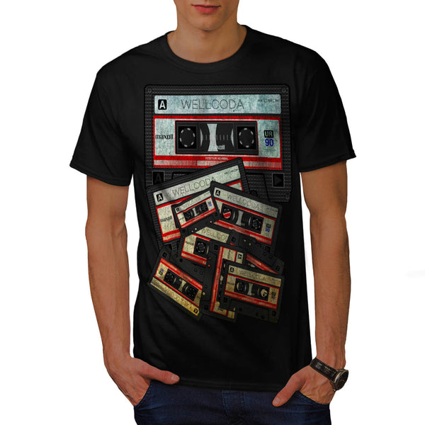 Music Cassette Tape Mens T-Shirt