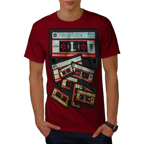 Music Cassette Tape Mens T-Shirt