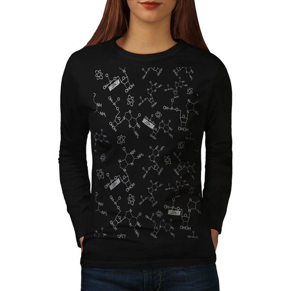 Chemistry Science Womens Long Sleeve T-Shirt