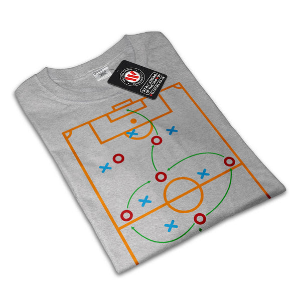 Footbal Play Field Mens T-Shirt