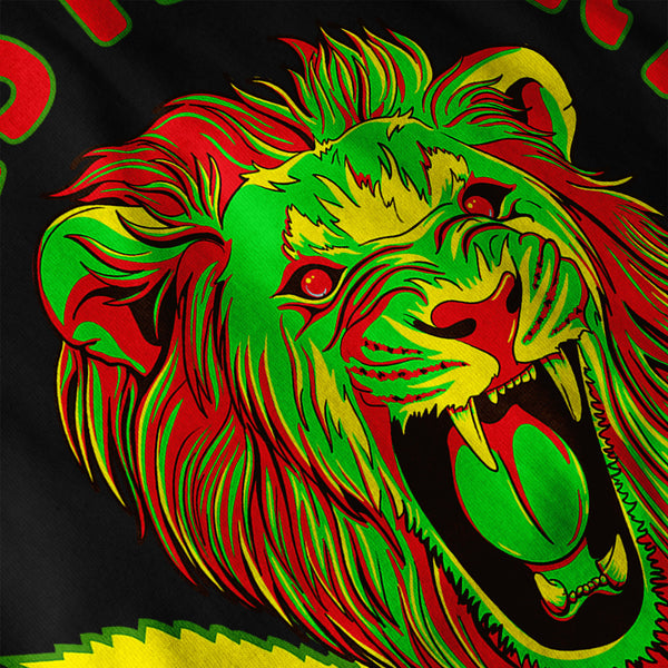 Jungle Lion Head Mens Hoodie