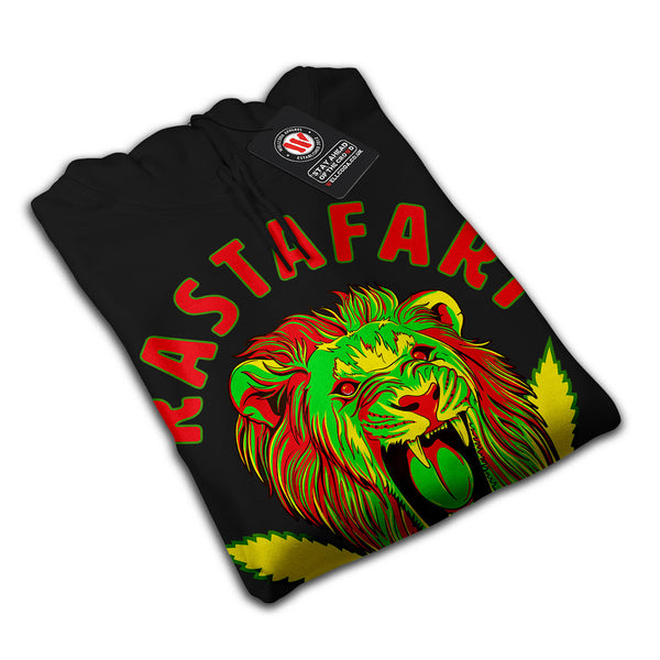 Jungle Lion Head Mens Hoodie