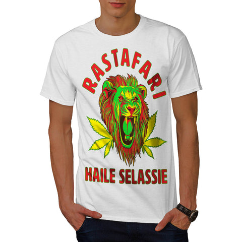 Jungle Lion Head Mens T-Shirt