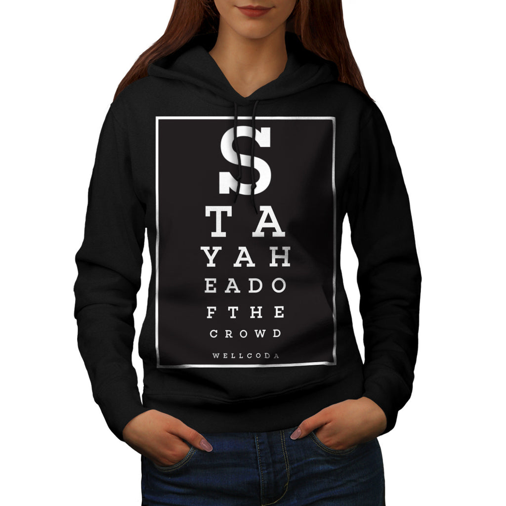Check Your Vision Womens Hoodie