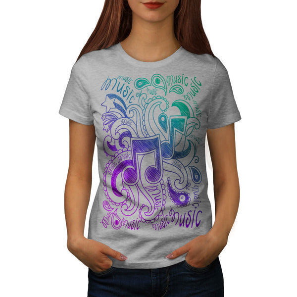 Musical Ornament Womens T-Shirt