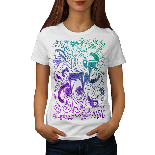 Musical Ornament Womens T-Shirt