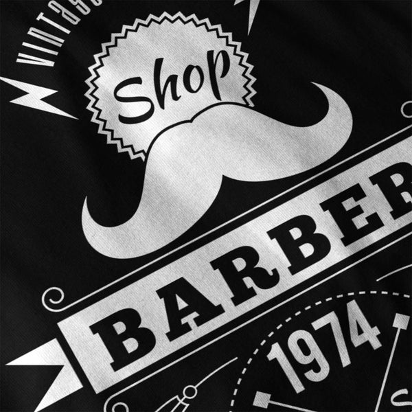 Barber Shop Moustache Mens Hoodie