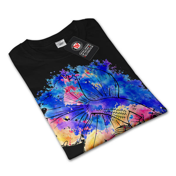 Gold Fish Rainbow Womens Long Sleeve T-Shirt