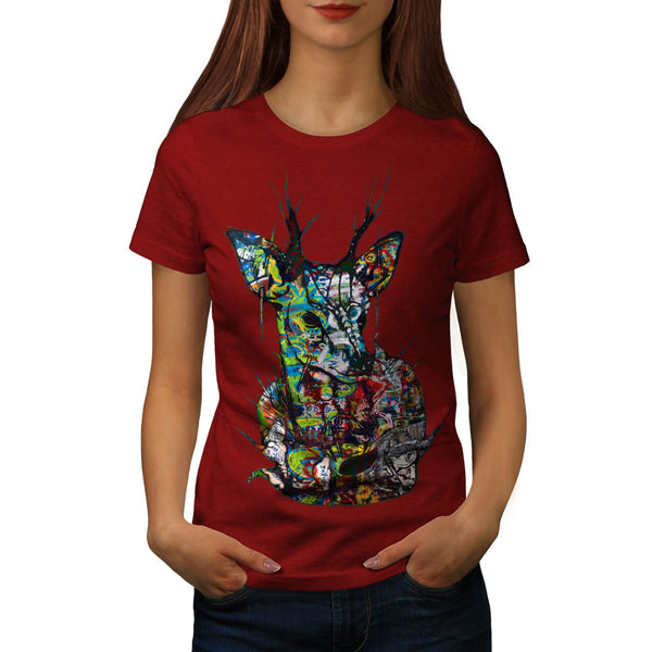 Psychedelic Nature Womens T-Shirt