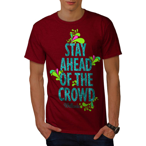 Stay Ahead Vivid Mens T-Shirt