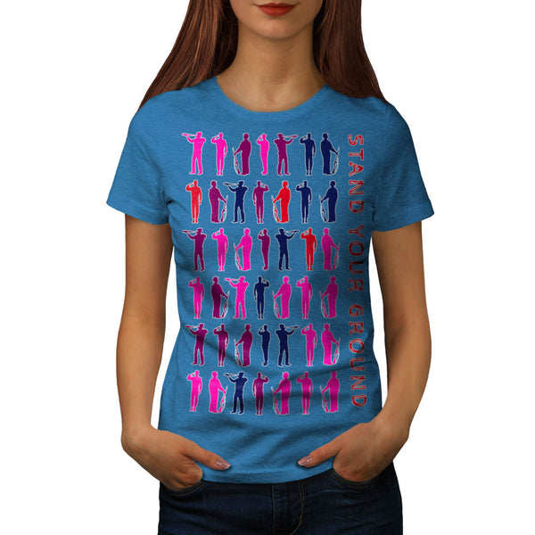 Stand Your Ground Womens T-Shirt