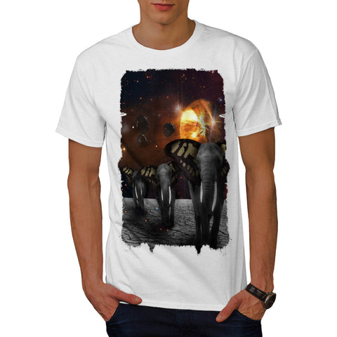 Cosmic Elephant Mens T-Shirt