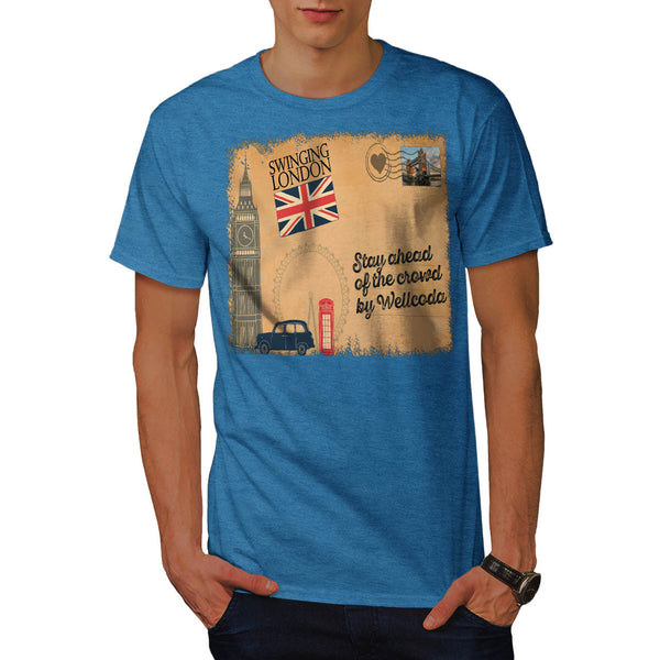 England Poster UK Mens T-Shirt