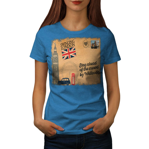 England Poster UK Womens T-Shirt