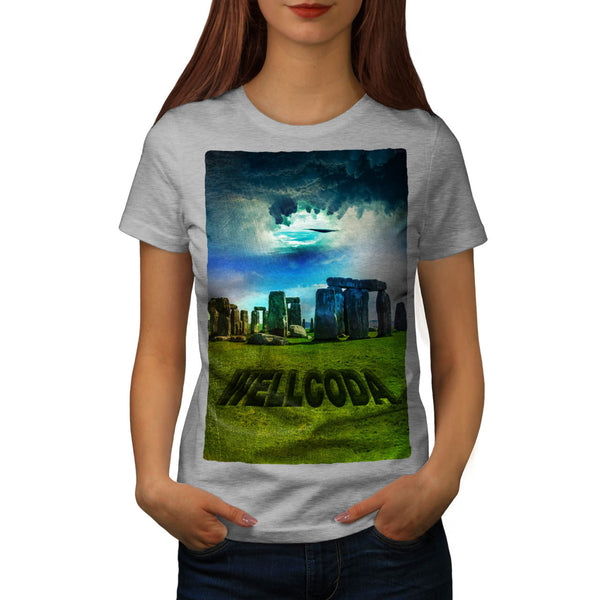 Stonehenge Field Womens T-Shirt