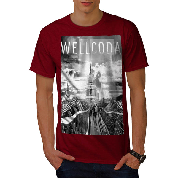 London View Distort Mens T-Shirt