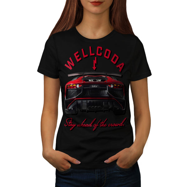 Auto Racing Fashion Womens T-Shirt