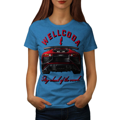 Auto Racing Fashion Womens T-Shirt