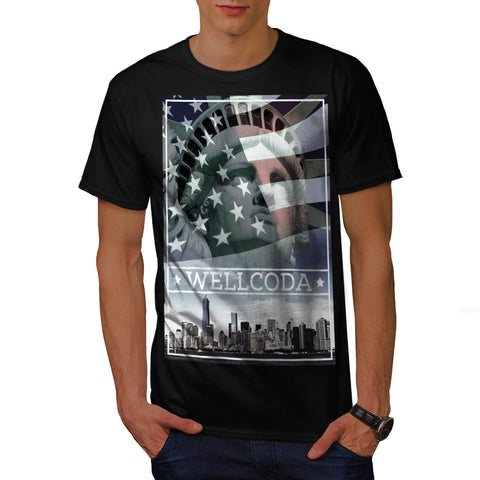 Liberty Statue US Mens T-Shirt