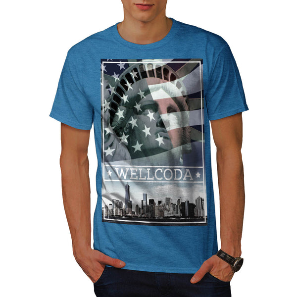 Liberty Statue US Mens T-Shirt