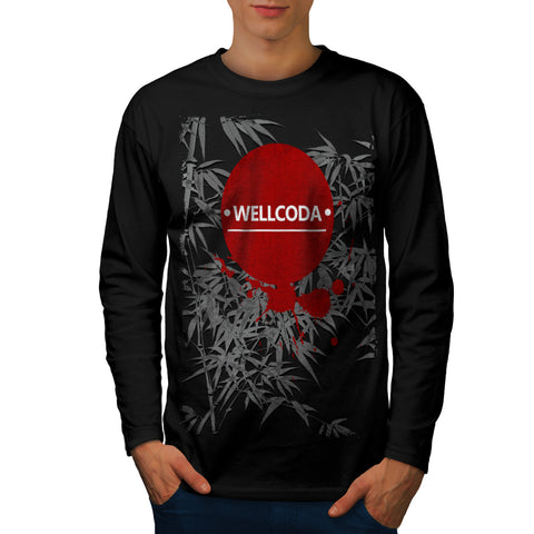 Japanese Feeling Mens Long Sleeve T-Shirt