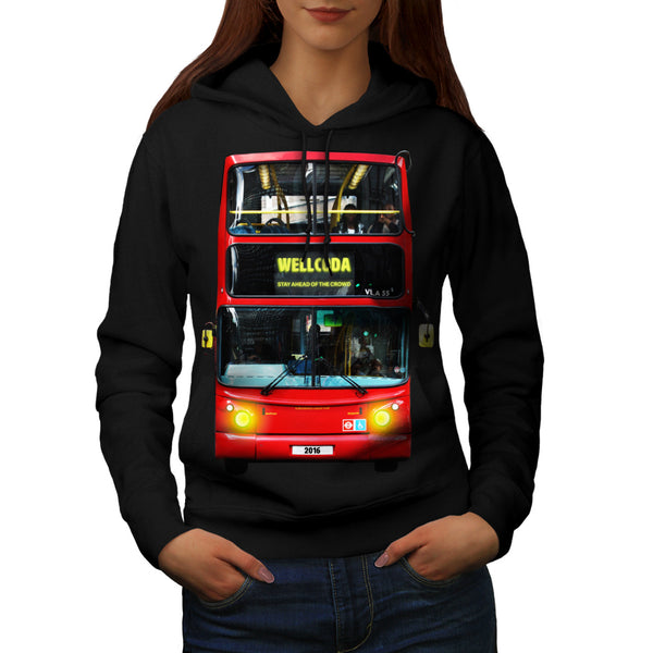 Urbanistic City Bus Womens Hoodie