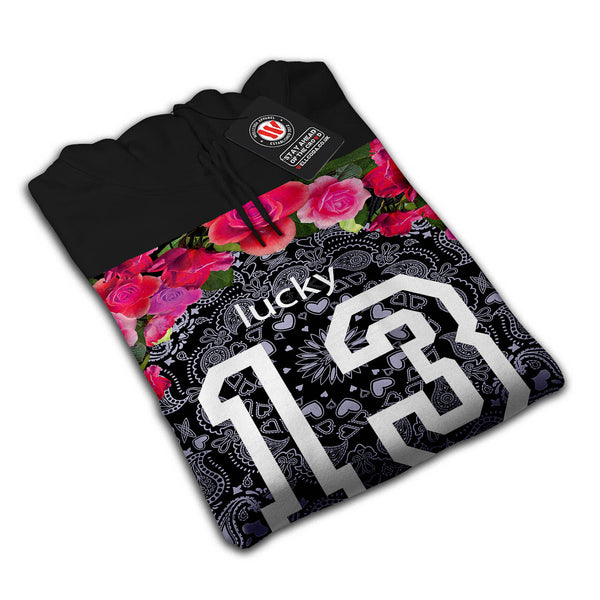 Unlucky Number 13 USA Womens Hoodie