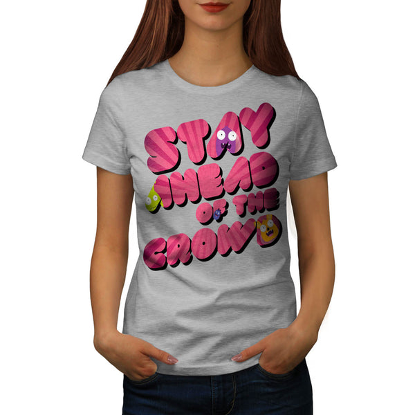 Snappy Monster Head Womens T-Shirt