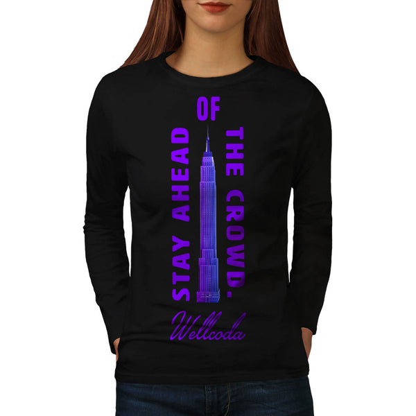 Skyscraper Building Womens Long Sleeve T-Shirt