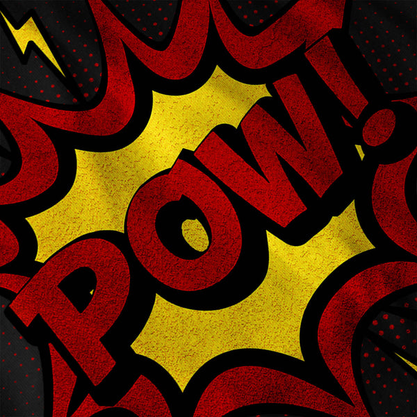 Comic Pow Splash Mens Long Sleeve T-Shirt