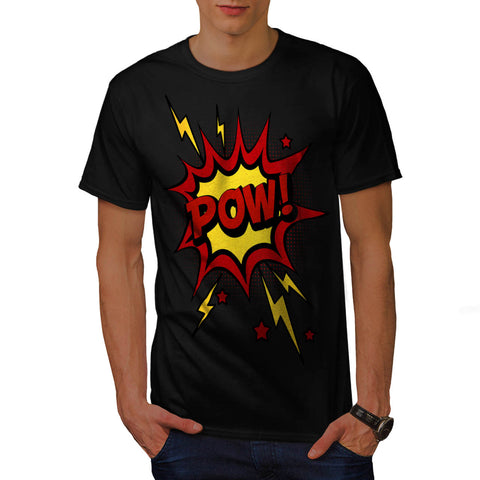 Comic Pow Splash Mens T-Shirt