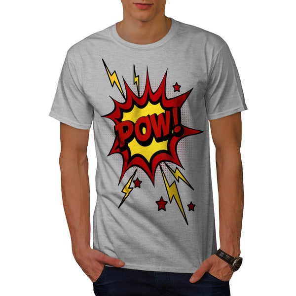 Comic Pow Splash Mens T-Shirt