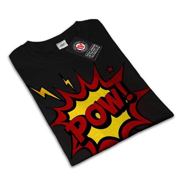 Comic Pow Splash Mens T-Shirt