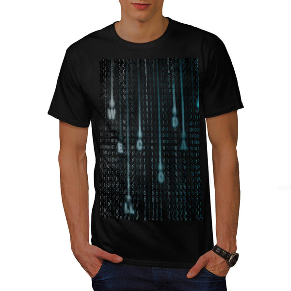 Matrix Number Chart Mens T-Shirt