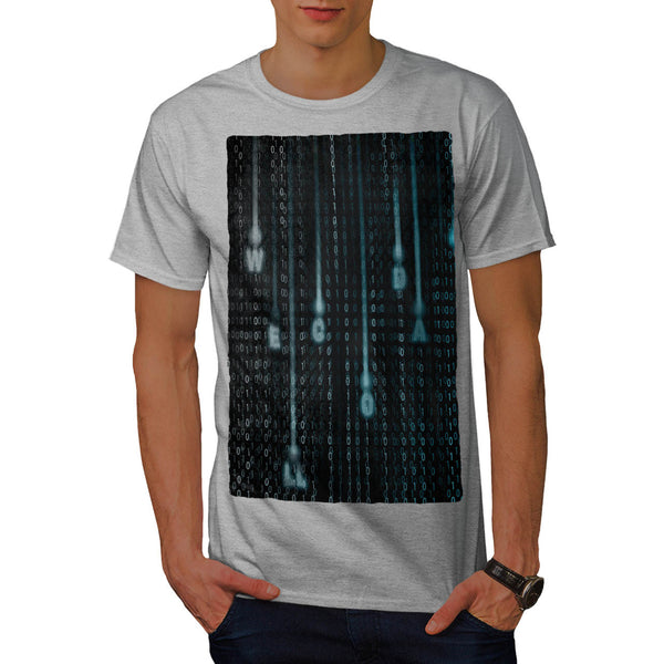 Matrix Number Chart Mens T-Shirt