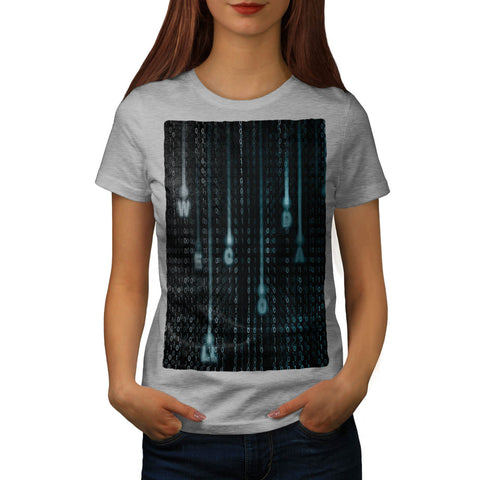 Matrix Number Chart Womens T-Shirt