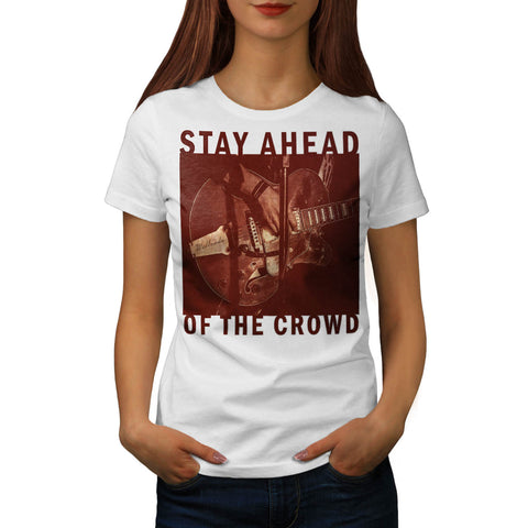 Music Freedom Art Womens T-Shirt