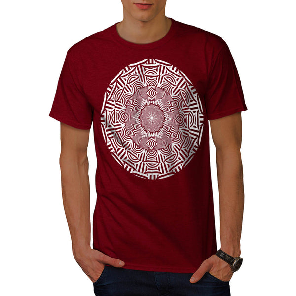 Indian Style Illusion Mens T-Shirt