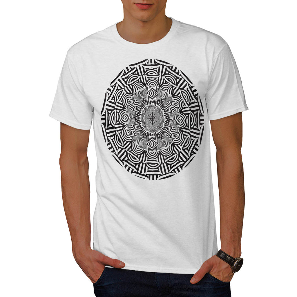 Indian Style Illusion Mens T-Shirt