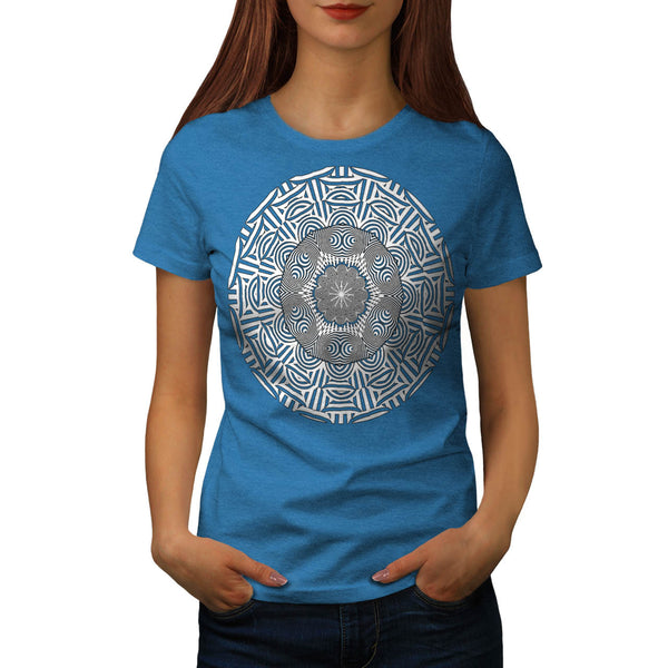 Indian Style Illusion Womens T-Shirt
